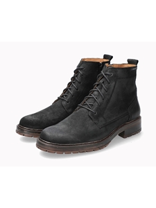 Black Velvet Leather Ladislas Men's Boot | Mephisto Men's Boots  | Sam's Tailoring Fine Men Clothing