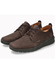 Dark Brown Nubuk Leather Walker Men's Shoe | Mephisto Men's Shoes | Sam's Tailoring Fine Men's Clothing