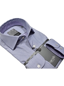 Lilac Medallion Premium Cotton Men's Shirt | Marcello Dress Shirts Collection | Sam's Tailoring Fine Men's Clothing