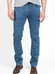 Ice Blue Straight Jack Fit Men Denim | Jack Of Spades Jack Fit Jeans Collection | Sam's Tailoring Fine Mens Clothing