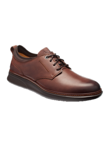 Chestnut Leather Hybrid Lace Up Men's Shoe | Samuel Hubbard Shoes Collection | Sam's Tailoring Fine Men Clothing