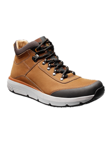 Brown Premium Nubuk Men's Hiker Shoe | Samuel Hubbard Shoes Collection | Sam's Tailoring Fine Men Clothing