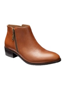 Whisky Tan Leather Valencia Women's Ankle Boot | Samuel Hubbard Women's Shoes Collection | Sam's Tailoring Fine Men Clothing