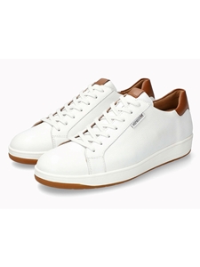 White Leather Lining Soft Air Laces Men's Sneaker | Mephisto Men's Shoes  | Sam's Tailoring Fine Men Clothing