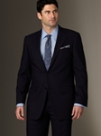 Hickey Freeman Tailored Clothing Modern Mahogany Collection Navy Traveler Suit B03021300506 - Suits | Sam's Tailoring Fine Men's Clothing