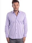 Tone On Tone Lilac Diamonds Jacquard Shirt  | Bertigo Fall 2016 Shirts Collection