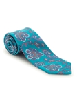 Turquoise and Lavender Paisley Best of Class FIH Tie | Robert Talbott Spring 2017 Collection | Sam's Tailoring