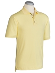 Canary Supreme Cotton Short Sleeve Polo Shirt | Bobby Jones Polos Collection | Sam's Tailoring Fine Men Clothing