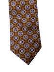 Rust Brown Medallion Heritage Estate Tie | Estate Ties Collection | Sam's Tailoring Fine Men's Clothing