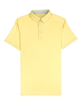 Spring Yellow Interlock Fabric Men's Miami Polo | Vastrm Polo Shirts | Sam's Tailoring Fine Men Clothing