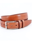 Indigo Woven Belt with Croc Tabs and Brushed Nickel Buckle - w.kleinberg