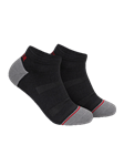 Black/Grey Sport Ankle Sock | 2Undr Men's Socks | Sam's Tailoring Fine Men Clothing