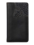 Dark Chocolate Bison Rodeo Wallet | Lejon Leather Wallets | Sam's Tailoring Fine Men's Clothing