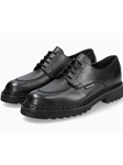 Black Full Grain Leather Pegasio Lace Shoe | Mephisto Men's Shoes | Sam's Tailoring Fine Men's Clothing