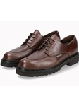 Chestnut Full Grain Leather Pegasio Lace Shoe | Mephisto Men's Shoes | Sam's Tailoring Fine Men's Clothing