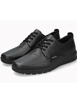 Black Full Grain Leather Walker Men's Shoe | Mephisto Men's Shoes | Sam's Tailoring Fine Men's Clothing