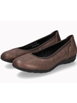 Brown Grain Leather Emilie Women's Flat | Mephisto Women's Flats Shoe | Sams Tailoring Fine Women's Shoe