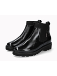 Black Patent Leather Zipper Oana Women Boot | Mephisto Women's Boots | Sam's Tailoring Fine Women's Shoes