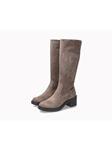 Ice Brown Suede Leather Women's Polonie Boot | Mephisto Women's Boots | Sam's Tailoring Fine Women's Shoes