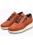 Rust Nubuk Leather Gwenn Women's Shoe | Mephisto Women's Sneakers  | Sams Tailoring Fine Men's Clothing