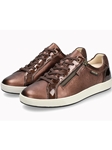 Bronze Grain Leather Nikita Women's Sneaker| Mephisto Women's Sneakers  | Sams Tailoring Fine Men's Clothing