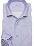 Plum Stream Roll Collar Men's Sport Shirt | Marcello Sport Shirts Collection | Sam's Tailoring Fine Men's Clothing