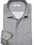 Python Swirl Roll Collar Men's Sport Shirt | Marcello Sport Shirts Collection | Sam's Tailoring Fine Men's Clothing