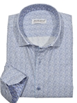 Ocean Speckle Cotton Men's Sport Shirt | Marcello Sport Shirts Collection | Sam's Tailoring Fine Men's Clothing