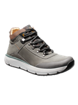 Charcoal Premium Leather Men's Hiker Shoe | Samuel Hubbard Shoes Collection | Sam's Tailoring Fine Men Clothing