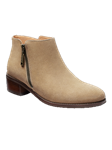 Tan Suede Valencia Women's Ankle Boot | Samuel Hubbard Women's Shoes Collection | Sam's Tailoring Fine Men Clothing