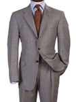 Hickey Freeman Tailored Clothing Grey Glenplaid Suit 055-305020 - Suits | Sam's Tailoring Fine Men's Clothing