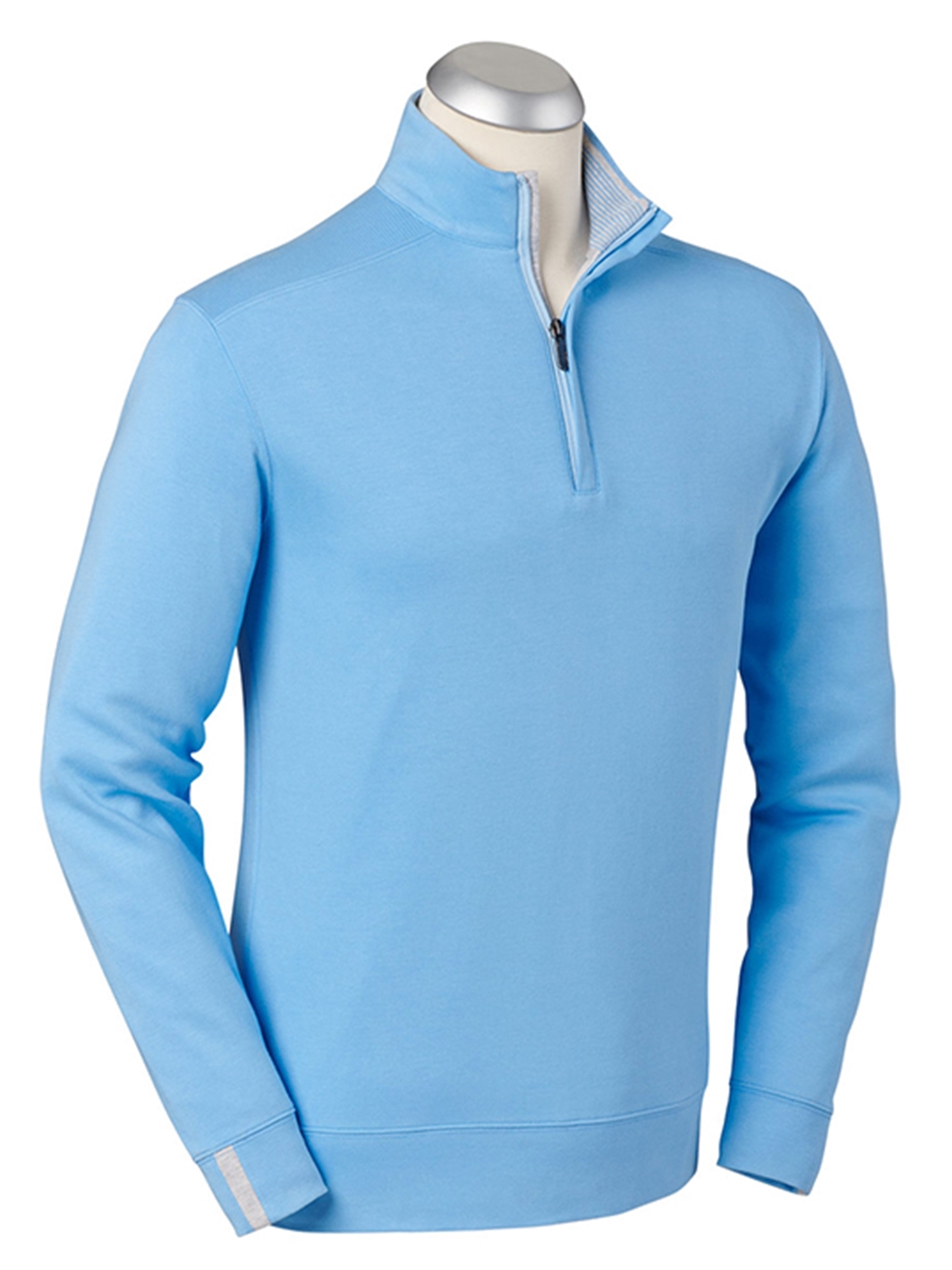 Signature Leaderboard Pima Cotton Quarter-Zip Vest - Bobby Jones