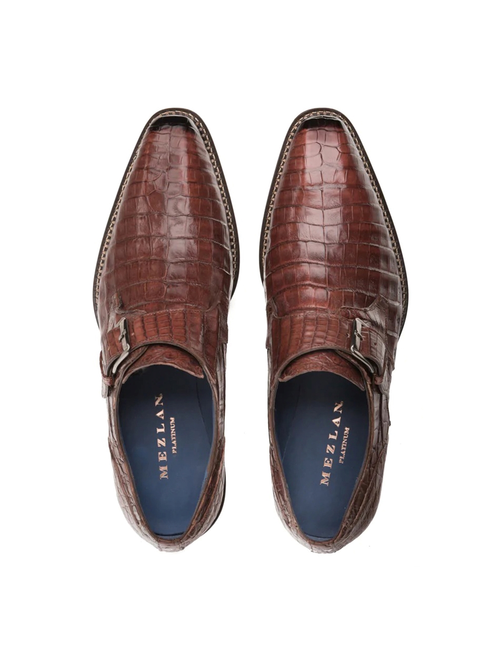 Mezlan gables hot sale crocodile